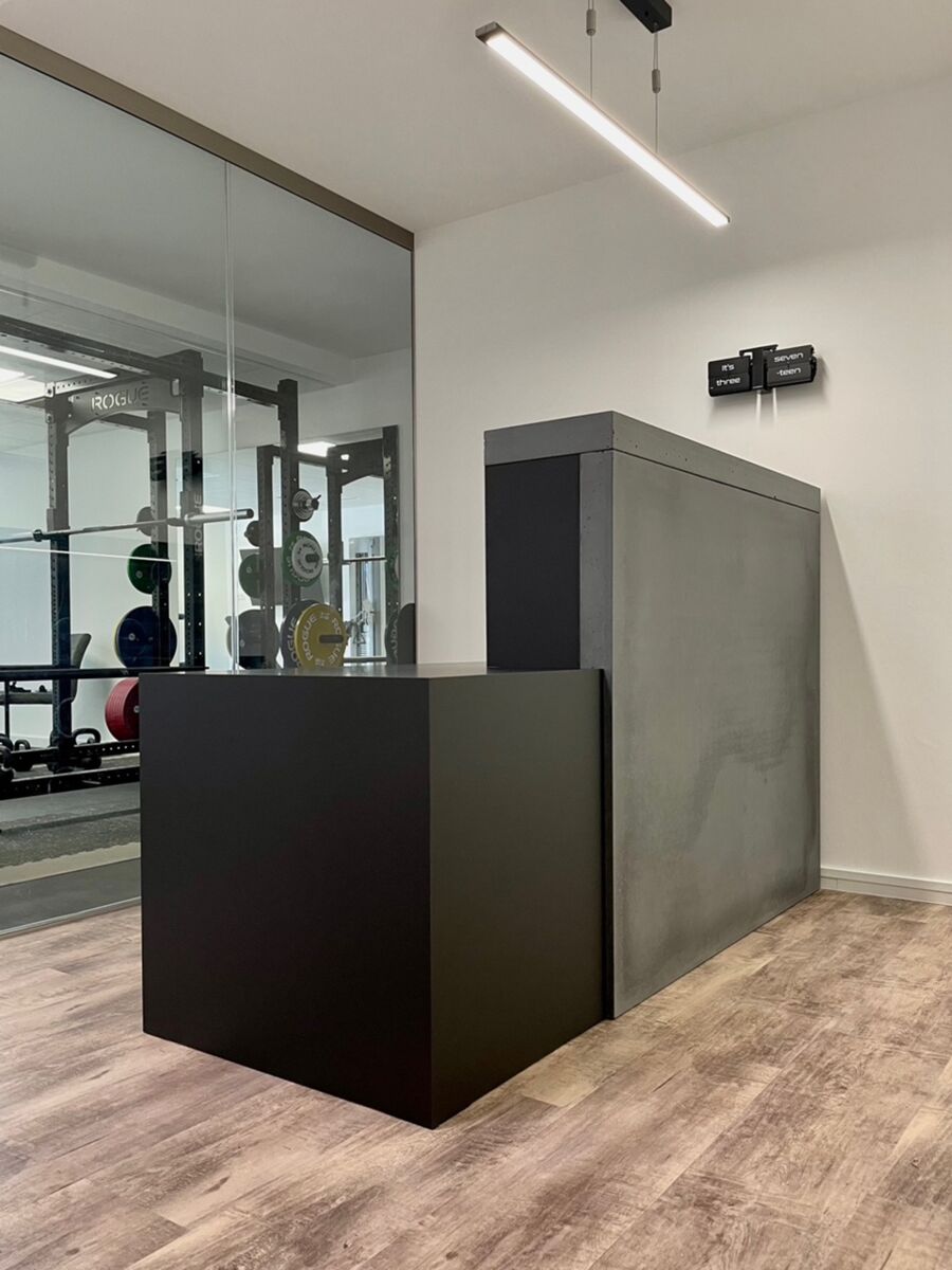 Betontresen Fitnessstudio