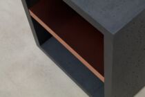 Nachttisch aus Beton