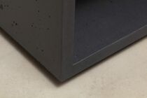 Nachttisch Beton Kupfer