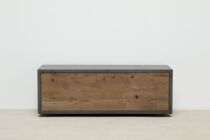 Beton Lowboard mit Holzfront 120 cm