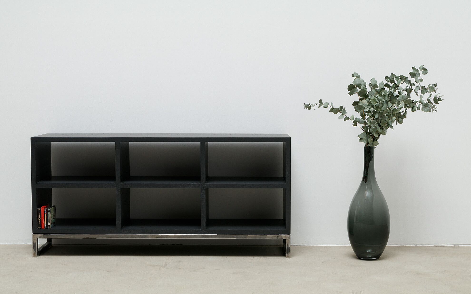Beton-Sideboard lavagrau