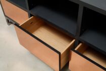 Beton-Sideboard mit Schubladen