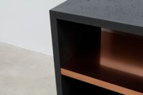 Nachttisch aus Beton
