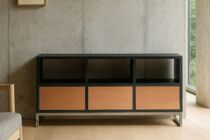 Beton-Sideboard mit Schubladen