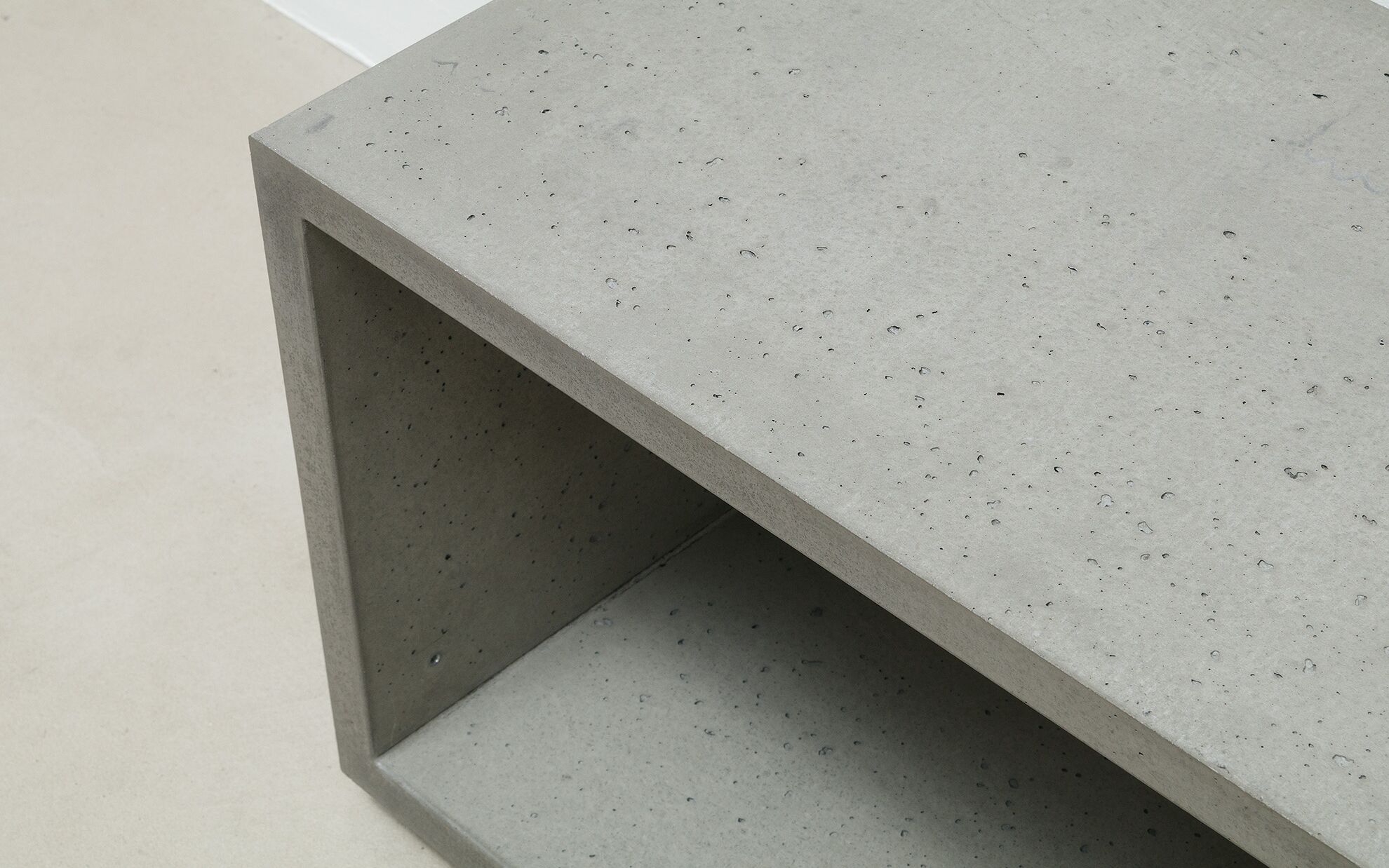 Beton Lowboard 90 cm Detail
