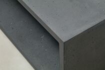 Beton Lowboard anthrazit 40 cm Oberfläche