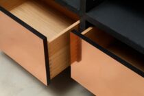 Beton-Sideboard mit Schubladen