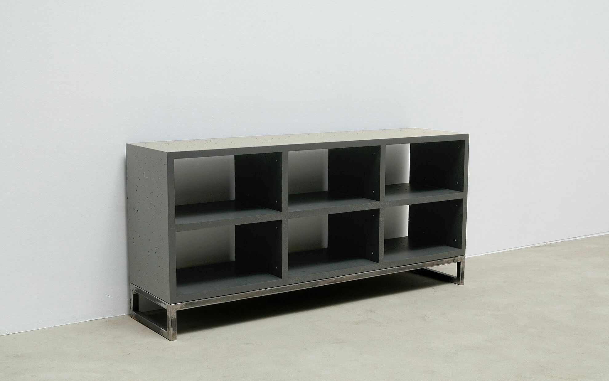 Beton-Sideboard naturgrau