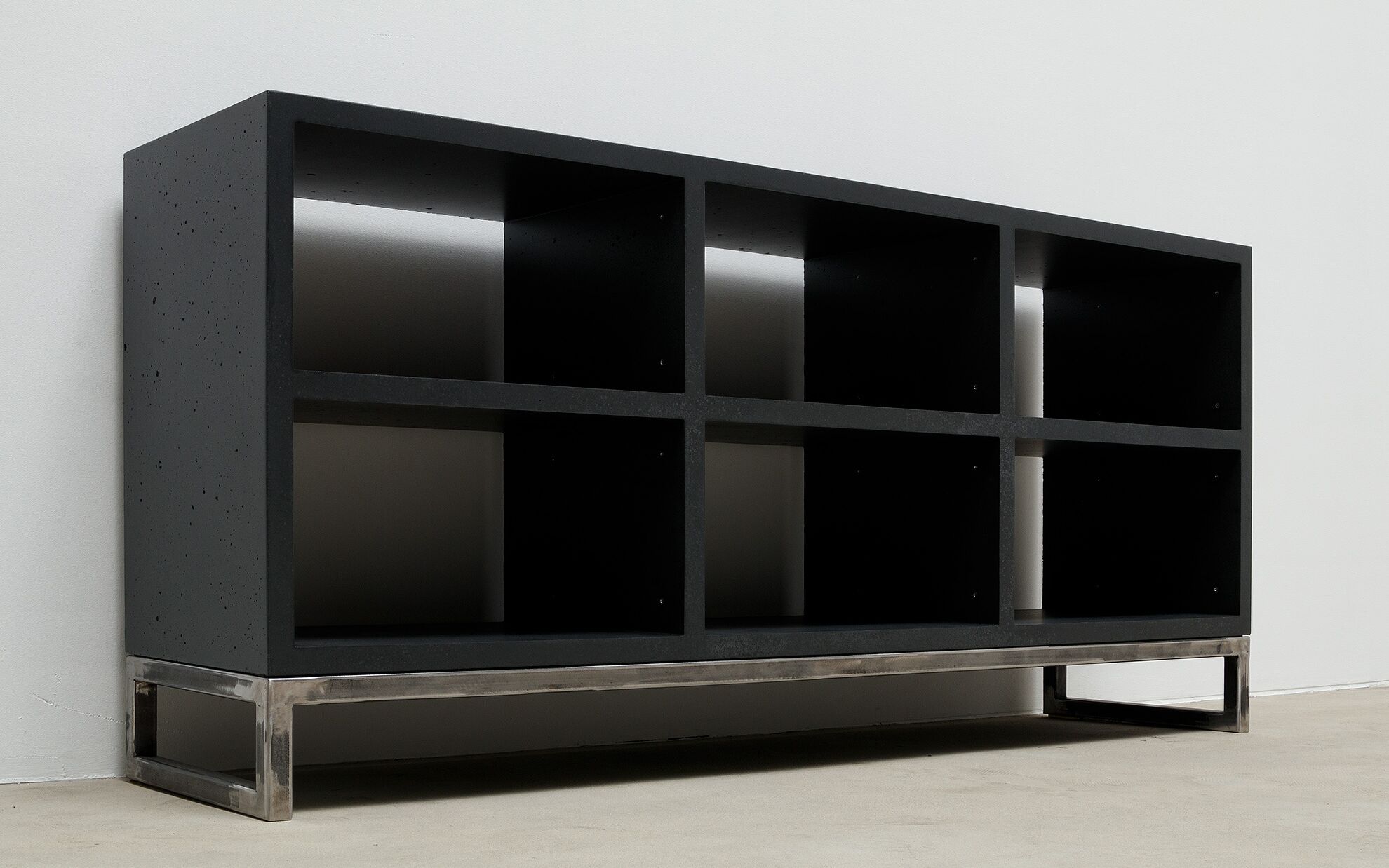 Beton-Sideboard lavagrau