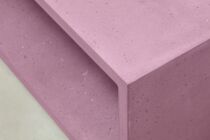 Beton Lowboard, rosa, 120 cm, Oberfläche