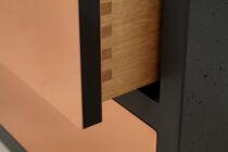 Detail Beton-Sideboard Copperbox 180 cm