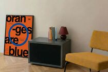 Beton Lowboard mit Front aus Fenix®