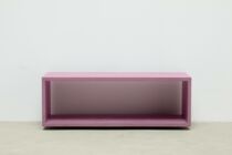 Beton Lowboard, rosa, 120 cm, Frontal