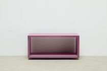 Beton Lowboard, rosa, 90 cm, frontal
