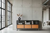Beton Sideboard in urbanem Loft