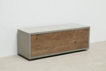 Beton Lowboard mit Holzfront