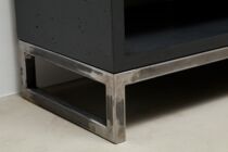 Beton-Sideboard lavagrau