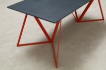 Betontisch Detail