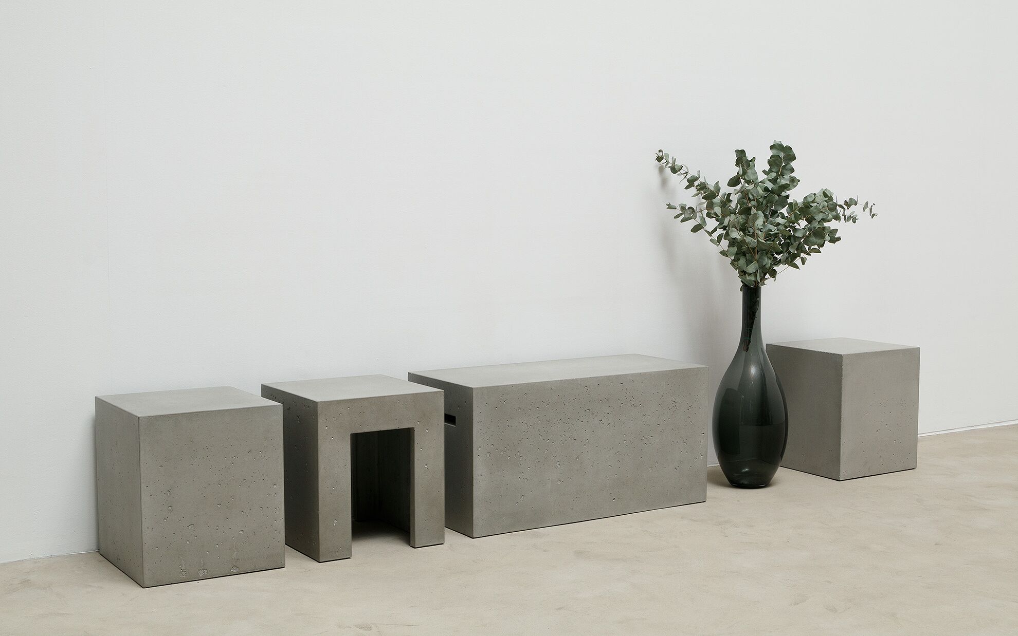 Betonhocker Block
