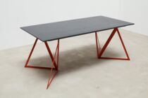 Betontisch von oben