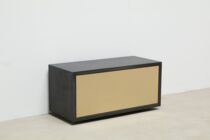 Beton Lowboard anthrazit mit Schublade, seitlich 