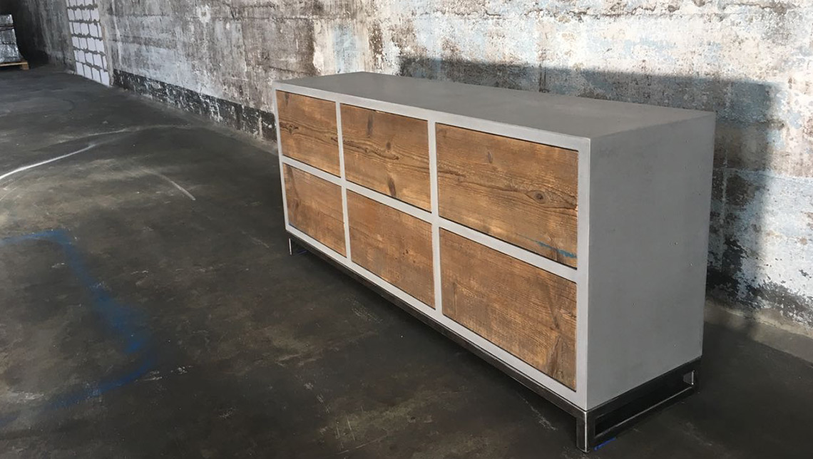 Beton Sideboard Berlin Six Box Betonmobel Manufaktur