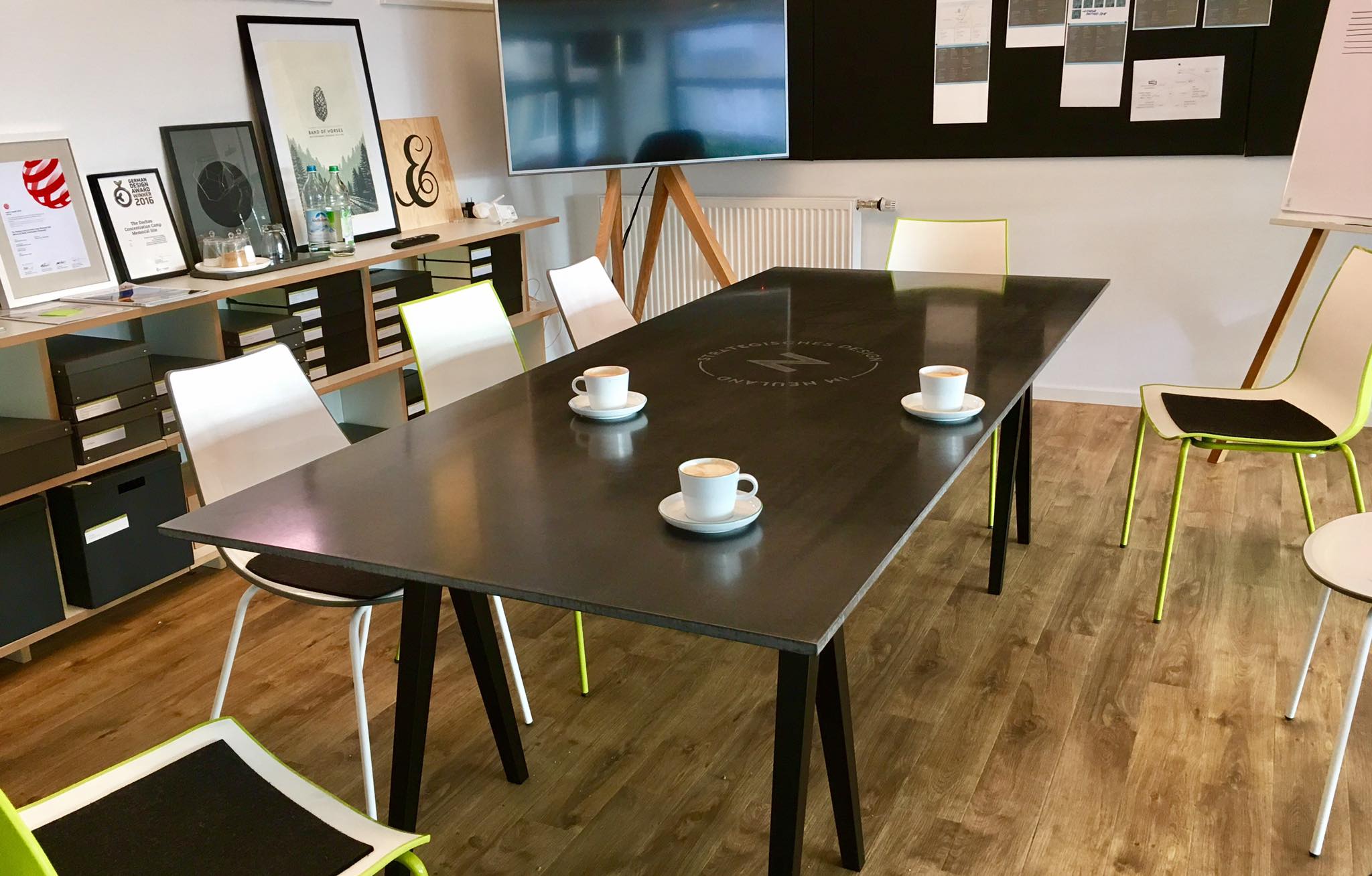 Betonplatte für Konferenztisch