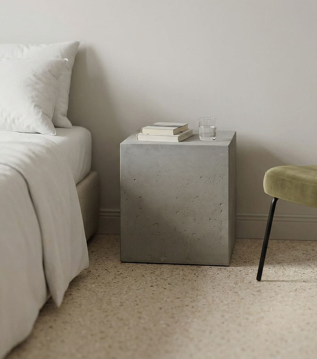 Beton Hocker Block 40 x 40 x 45 cm